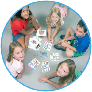 Loteria with blue outline